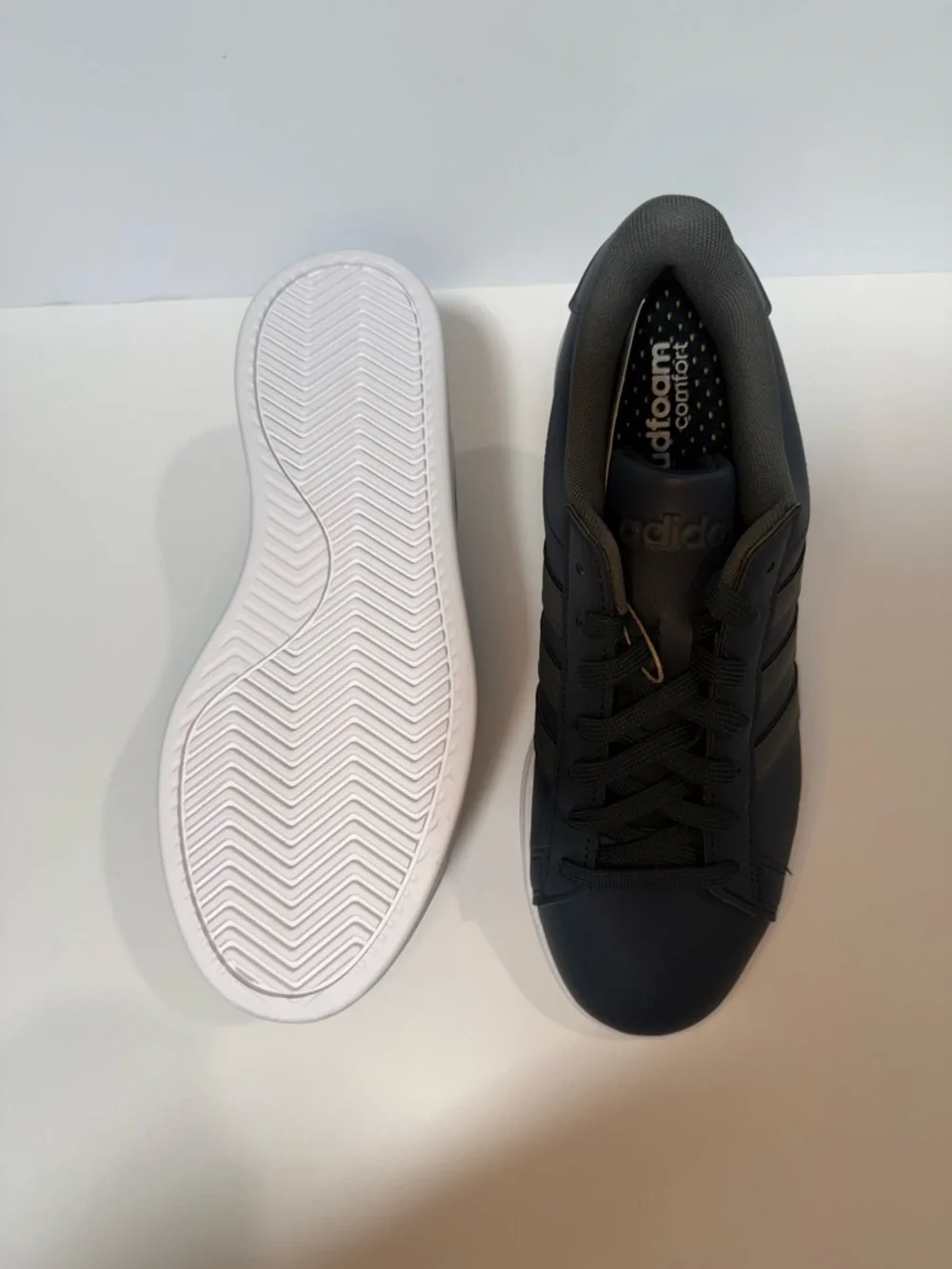 adidas Grand Court 2.0 Low-Top Leather Sneakers